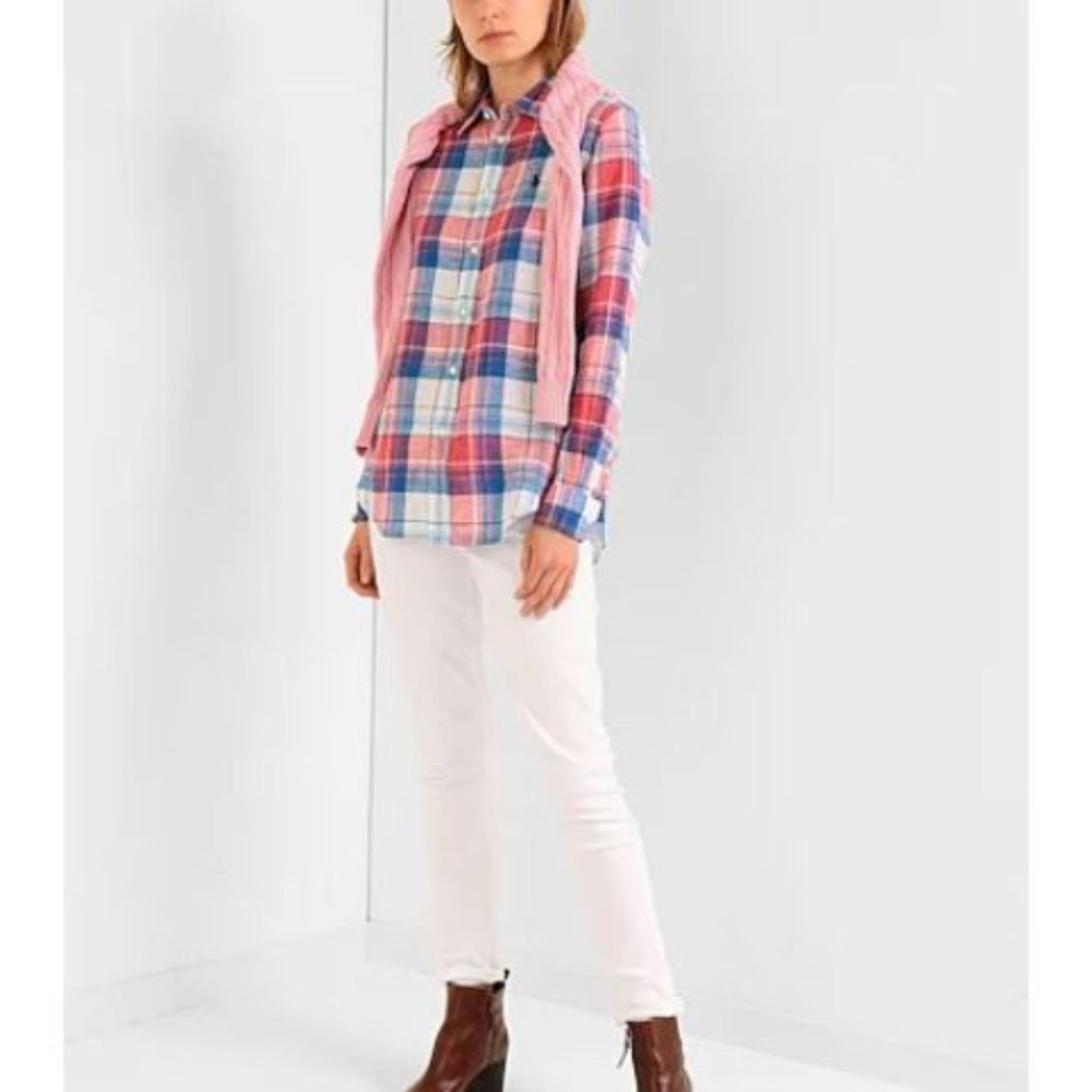 Polo Ralph Lauren Lumberjack Tartan Plaid Relaxed Shirt